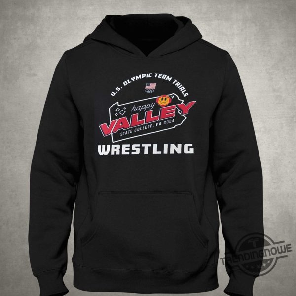 Team Usa Us Olympic Team Shirt Wrestling Trials Happy Valley T Shirt trendingnowe 1
