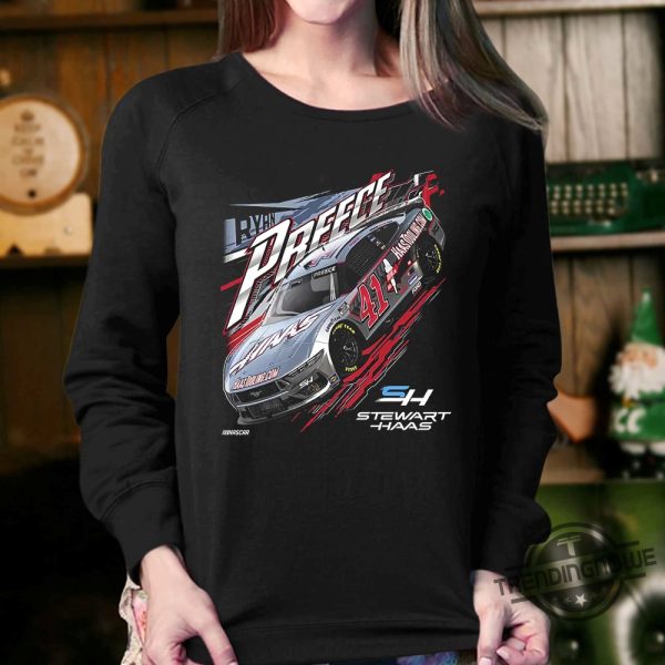 Ryan Preece Stewart Haas Shirt Racing Team Collection Haas Tooling Car T Shirt trendingnowe 2