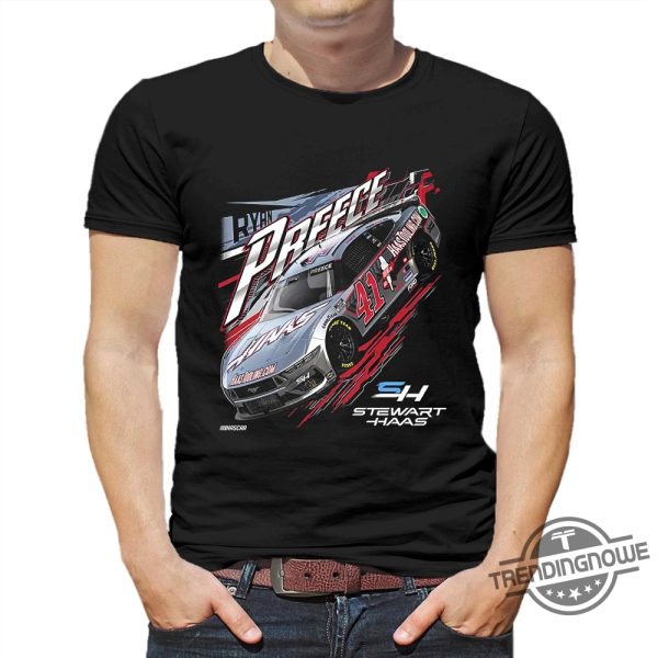 Ryan Preece Stewart Haas Shirt Racing Team Collection Haas Tooling Car T Shirt trendingnowe 3