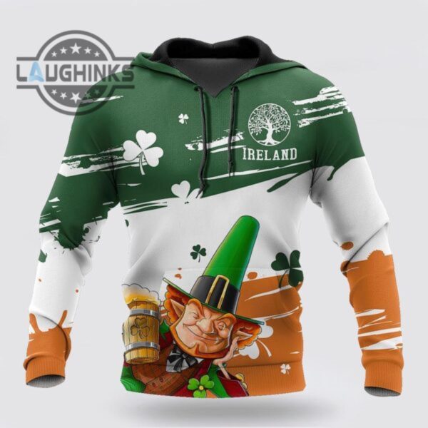 st patricks day hoodie saint patricks day drinking funny 3d all over print hoodie tshirt sweatshirt mens womens irish saint pattys day gift lucky clovers shamrock tee laughinks 1