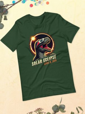 Totality Dinosaur Shirt Path Of Totality Shirt Dinosaur Astronomy Party April 8 2024 Total Solar Eclipse Astrology Celestial Event Unique revetee 4