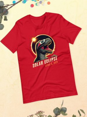 Totality Dinosaur Shirt Path Of Totality Shirt Dinosaur Astronomy Party April 8 2024 Total Solar Eclipse Astrology Celestial Event Unique revetee 6