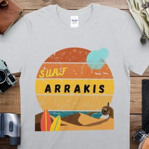 Dune Shirt Sweatshirt Arrakis Shirt Vintage Distressed Surf T Shirt Sci Fi Classic Shirt trendingnowe 3