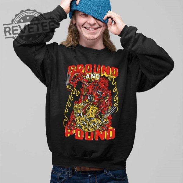 Ground And Pound Shirt Unique Ground And Pound Hoodie Ground And Pound Sweatshirt Ground And Pound T Shirt revetee 2