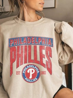 Vintage Philadelphia Baseball Shirt Philadelphia Hoodie Philly Baseball Sweatshirt Hoodie Baseball Fan Shirt Philadelphia 76Ers revetee 3