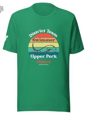 Otter Swimmer District Team Shirt Winter 2024 revetee 2