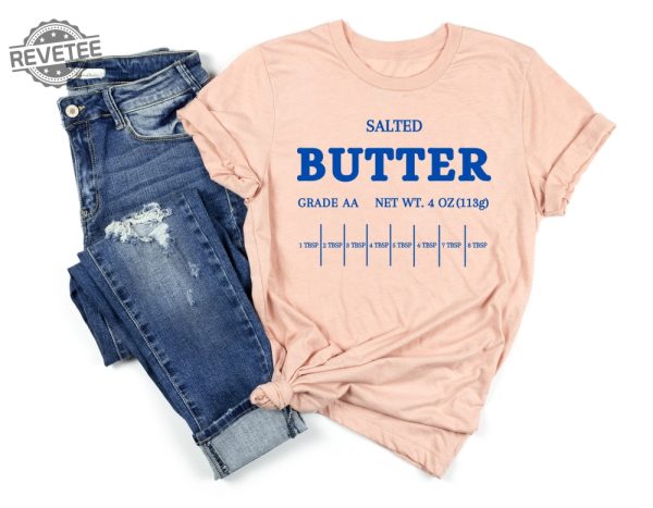 Vintage Salted Butter Sweatshirt Butter Sweatshirt Funny Baking Shirt Baker Gift Foodie Gift Salted Butter Shirt Stick Of Butter revetee 1