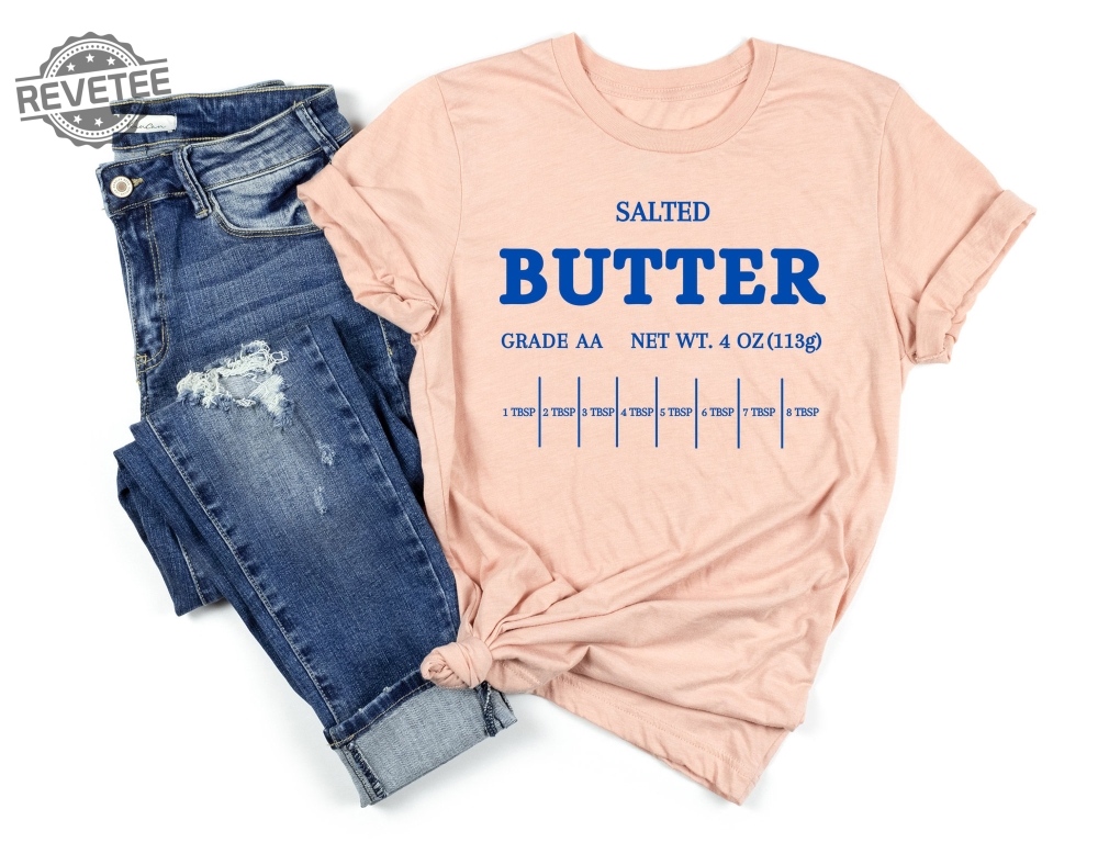 Vintage Salted Butter Sweatshirt Butter Sweatshirt Funny Baking Shirt Baker Gift Foodie Gift Salted Butter Shirt Stick Of Butter