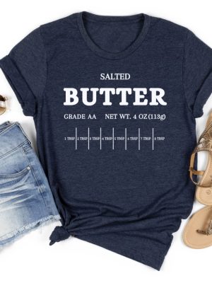 Vintage Salted Butter Sweatshirt Butter Sweatshirt Funny Baking Shirt Baker Gift Foodie Gift Salted Butter Shirt Stick Of Butter revetee 4