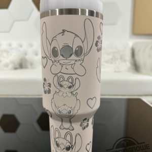 Inspired Stitch And Angel Stanley Tumbler Stitch Stanley Cup Gift For Fan trendingnowe 4