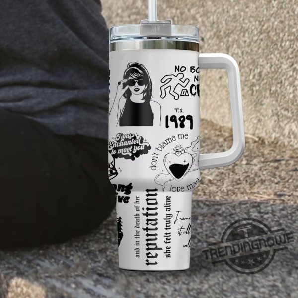 The Eras Tour Stanley Tumbler 40Oz Tumbler Taylor Swiftie Tumbler Stanley Cup For Christmas Gifts Midnight 1989 trendingnowe 3