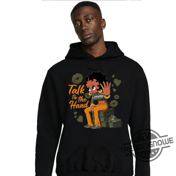 Talk To The Hand Shirt Jordan 5 Olive Sweatshirt To Match Sneaker Green Olive Green And Orange Shirt Olive Green 5S Shirt trendingnowe 4