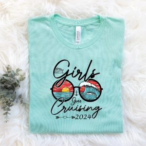 Girls Gone Cruising Shirt Cruise Shirt Cruise Lovers Shirt Vacation Cruise Trip Shirt Matching Cruise Shirt Girls Trip Shirt Vacation Shirt Unique revetee 4