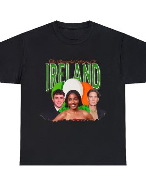 Funny St Patricks Day Shirt Paddys Day Tee Paul Mescal Merch Cillian Murphy Irish Shirt Ayo Edebiri Ireland Meme Tee March Holidays Unique revetee 2