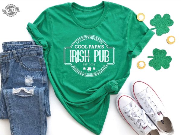 Custom Irish Pub Shirt Vintage Irish Shirt Irish Pub Tee Personalized Irish Shirt Irish Pub Custom Shirt Irish Pub T Shirt Unique revetee 1