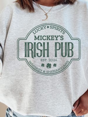 Custom Irish Pub Shirt Vintage Irish Shirt Irish Pub Tee Personalized Irish Shirt Irish Pub Custom Shirt Irish Pub T Shirt Unique revetee 5