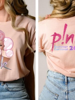 Pnk Pink Singer Summer Carnival 2024 Tour Shirt Pink Fan Lovers Shirt Music Tour 2024 Shirt Trustfall Album Shirt P Nk Tour 2024 Unique revetee 2