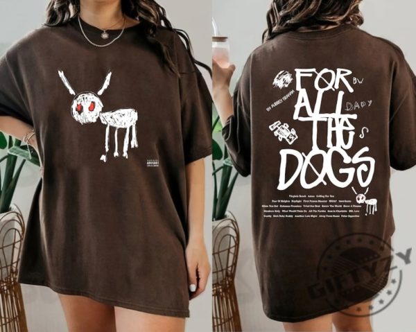 Drake For All The Dogs Shirt Drake Rap Sweatshirt Drake Take Care Tshirt Drake Tour Hoodie Drake Rapper Shirt giftyzy 2