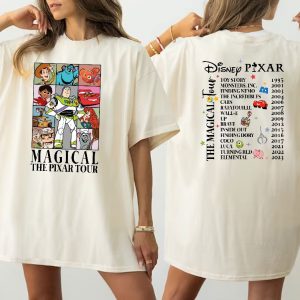 Disney Magical Pixar Tour Shirt Disney Epcot Shirt Disney Cars Eras Tour Shirt Magic Kingdom Shirt Walt Disney World Unique revetee 2