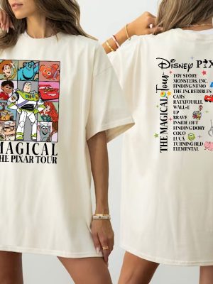 Disney Magical Pixar Tour Shirt Disney Epcot Shirt Disney Cars Eras Tour Shirt Magic Kingdom Shirt Walt Disney World Unique revetee 2