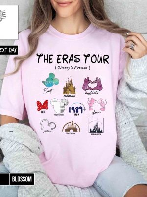 The Eras Tour Shirt Disney Version Shirt Retro Disneyland Castle Shirt Mickey Minnie Eras Tour Shirt Magic Kingdom Shirt Unique revetee 3