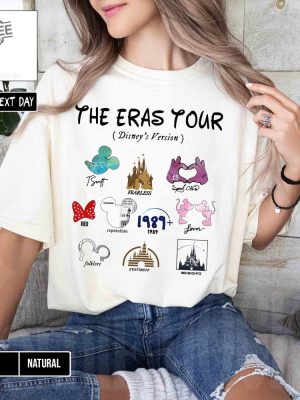 The Eras Tour Shirt Disney Version Shirt Retro Disneyland Castle Shirt Mickey Minnie Eras Tour Shirt Magic Kingdom Shirt Unique revetee 4