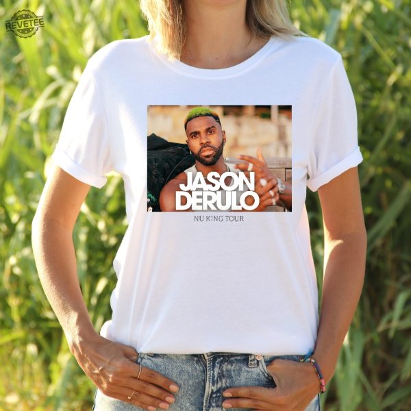 Jason Derulo Nu King Tour T Shirt Merchandise Tour T Shirt Tour 2024 Concert Tee Jason Concert T Shirt Uk Tour 2024 Concert Merch Unique revetee 1