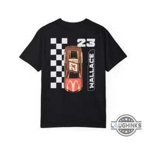 bubba wallace tshirt sweatshirt hoodie mens womens 2 sided las vegas car race tee bubba wallace nascar shirts gift for nascar driver nascar racing lover laughinks 4