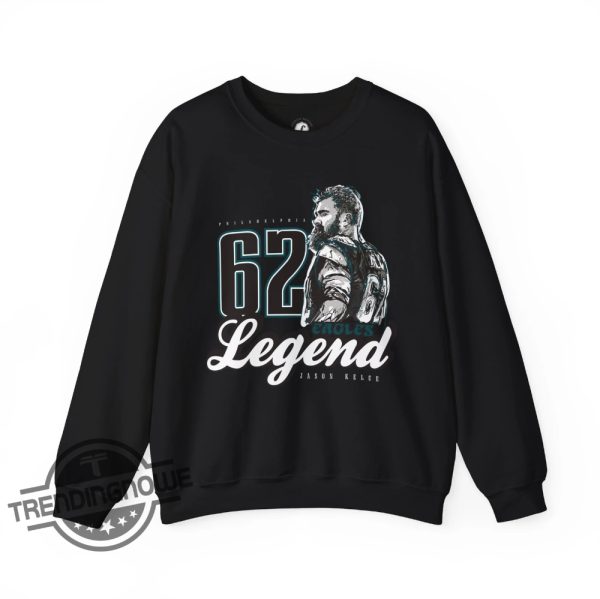 Jason Kelce Legend Tribute Sweatshirt Shirt Jason Kelce Retirement Shirt Funny Philadelphia Legend Rap T Shirt Jason Kelce Shirt trendingnowe 3