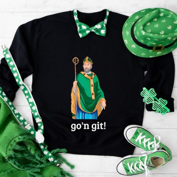 Gon Git St Patricks Day Shirt St Patricks Day Sweatshirt Drive Out The Snakes Tshirt Ireland Snakes Hoodie Irish Saints Shirt giftyzy 2