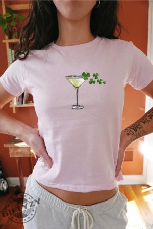 St Patricks Day Y2k Baby Shirt Shamrock Baby Tshirt Coquette Sweatshirt Soft Girl Aesthetic St Patricks Hoodie Lucky Baby Shirt giftyzy 2