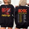 Acdc Pwr Up World Tour 2024 Shirt Rock Band Acdc Shirt Acdc Tour 2024 Acdc World Tour 2024 Unique revetee 1
