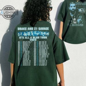vintage drake 21 savage tour rescheduled shirt drake its all a blur tour 2023 shirt 21 savage rapper her loss tee drake 21 savage tour tshirt sweatshirt hoodie laughinks 1 2