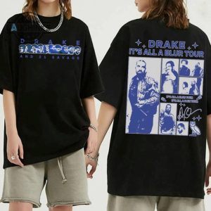 vintage drake 21 savage tour rescheduled tshirt drake its all a blur tour 2023 shirt 21 savage shirt tshirt sweatshirt hoodie laughinks 1 1