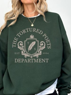 The Tortured Poets Department Sweatshirt Taylor Swift Eras Hoodie Taylor Swift Merch Taylor Swift Hoodie Eras Tour Taylor Swift New Album Unique revetee 5