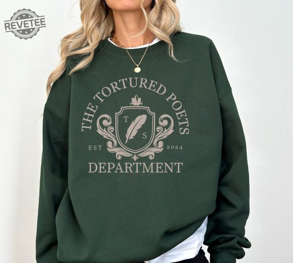 The Tortured Poets Department Sweatshirt Taylor Swift Eras Hoodie Taylor Swift Merch Taylor Swift Hoodie Eras Tour Taylor Swift New Album Unique revetee 5