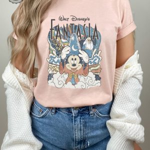 Disney Fantasia Shirt Fantasia Sorcerer Shirt Mickey Stay Magical Shirt Disney Hollywood Studios Disneyland Trip Shirt Unique revetee 3