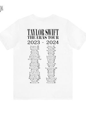 Taylor Swift The Eras Tour Shirt Taylor Swift Tour Schedule 2024 Taylor Swift Merch For Kids Unique revetee 2