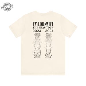 Taylor Swift The Eras Tour Australia Uk London Brazil France 2024 International Shirt Taylor Swift Tour Schedule 2024 Taylor Swift Merch For Kids Unique revetee 7