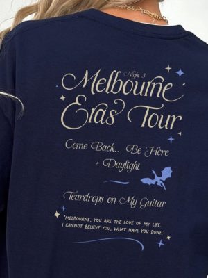 Night Three Melbourne Eras Tour Shirt Unique The Eras Tour Eras Tour Melbourne Eras Tour 2024 revetee 2