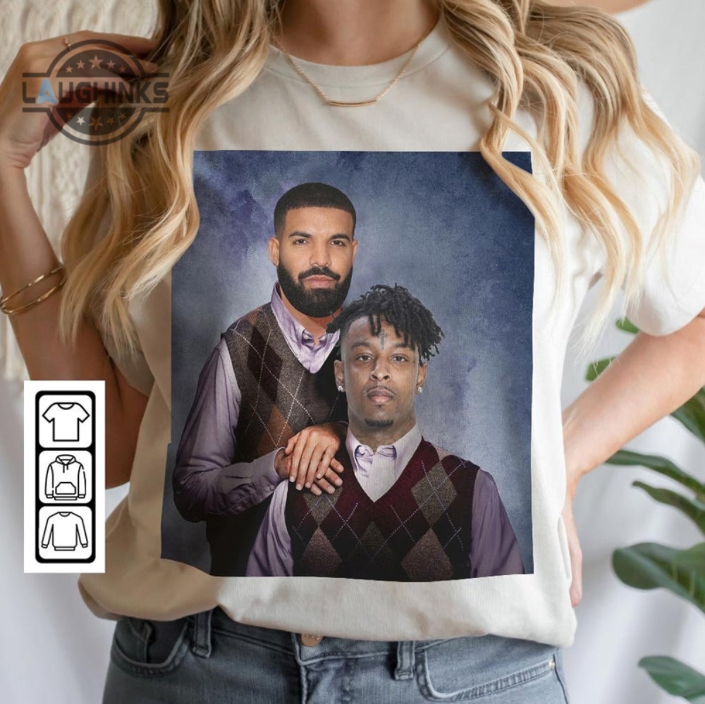 Drake 21 Savage Rap Music Shirt Funny Shirt Christmas Gift Music Tour Day Unisex Its All A Blur Tour Fan Gift Tshirt Sweatshirt Hoodie