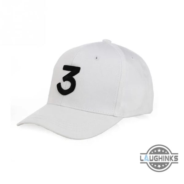 chance the rapper 3 hat the voice chance the rapper wearing number 3 classic embroidered baseball cap trending american rapper vintage dad hats laughinks 2