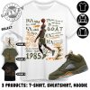 Jordan 5 Olive Unisex Shirt Mj Accolades Sneaker Sweatshirt Mj Hoodie Trendy Sweatshirt Shirt To Match Sneaker giftyzy 2