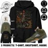 Jordan 5 Olive Unisex Shirt Mj Accolades Sneaker Sweatshirt Mj Hoodie Trendy Sweatshirt Shirt To Match Sneaker giftyzy 5