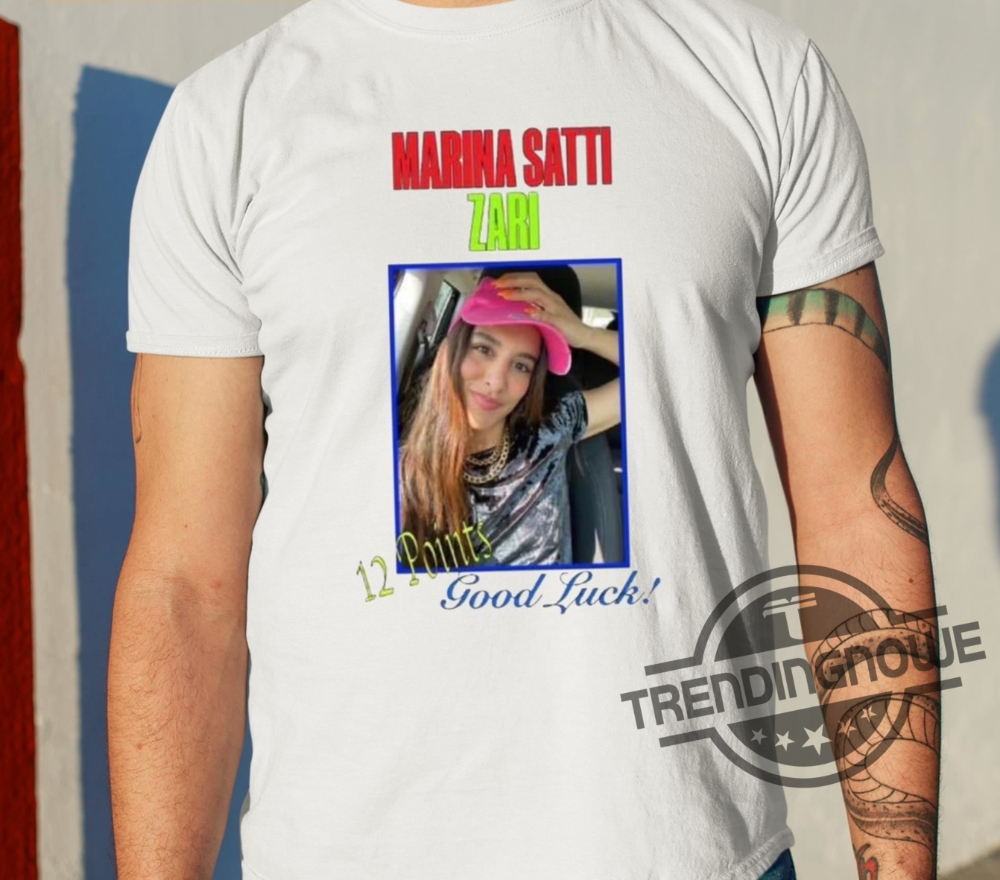 Marina Satti Zari 12 Points Good Luck Shirt trendingnowe.com 2