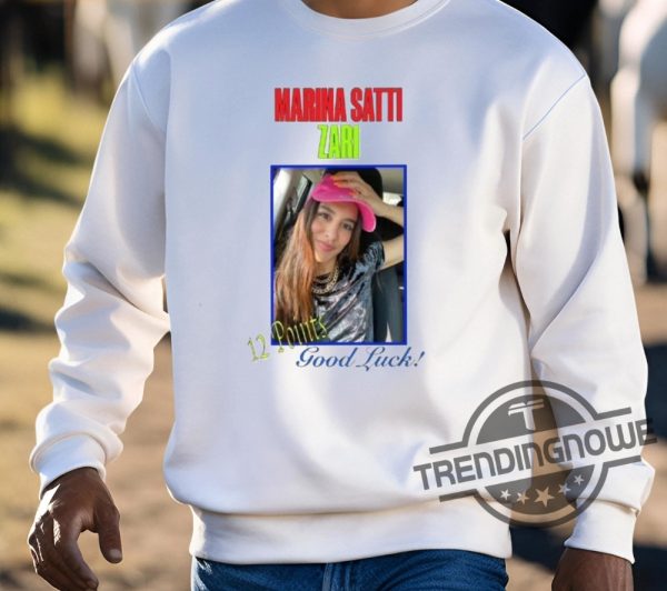 Marina Satti Zari 12 Points Good Luck Shirt trendingnowe.com 3