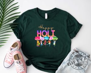 Happy Holi Shirt Hindu Festival Of Colors Hoodie Hindu Family Matching Sweatshirt Festival Hindu Of Spring Tshirt Indian Spring Shirt giftyzy 2