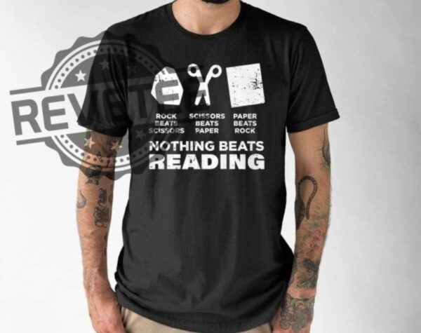 Nothing Beats Reading Shirt Unique Nothing Beats Reading Hoodie Nothing Beats Reading Sweatshirt Long Sleeve Shirt revetee 1
