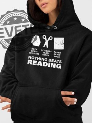 Nothing Beats Reading Shirt Unique Nothing Beats Reading Hoodie Nothing Beats Reading Sweatshirt Long Sleeve Shirt revetee 3