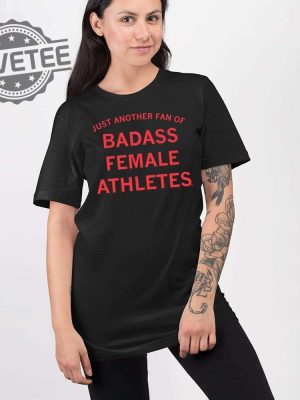 Just Another Fan Of Badass Female Athletes Mint Shirt Unique Just Another Fan Of Badass Female Athletes Mint Hoodie Sweatshirt revetee 2